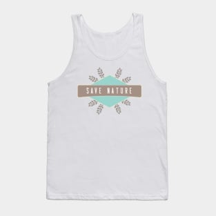 Save Nature Tank Top